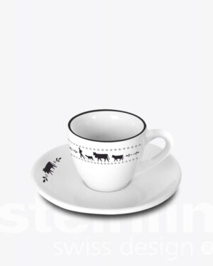 Espresso-Tasse «Alpaufzug»