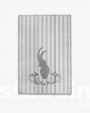 Küchentuch «Steinbock», Jacquard