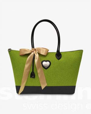 Filz Shopper, grün