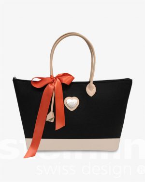 Filz Shopper, schwarz